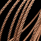 Artistic Wire. Rose Gold 14 Gauge Round Braid Wire -5 Ft (3 Packs, 18 Packs) #WRB011