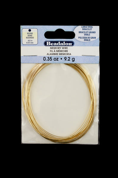 Oval memory wire store