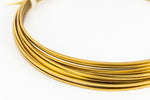 Artistic Wire. Brass 24g German Style Square Wire -13.1 Ft (6 Packs, 36 Packs) #WRS103