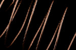 Artistic Wire. Rose Gold 18 Gauge Twisted Round Wire -2 Yd (8 Spools, 48 Spools) #WRT201