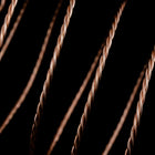 Artistic Wire. Rose Gold 18 Gauge Twisted Round Wire -10 Ft (5 Spools, 30 Spools) #WRT201