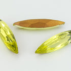 6mm x 24mm Jonquil Faceted Navette Point Back Cabochon #XGP027-D-General Bead