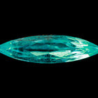 6mm x 24mm Light Aqua Faceted Navette Point Back Cabochon #XGP027-H-General Bead