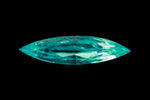 6mm x 24mm Light Aqua Faceted Navette Point Back Cabochon #XGP027-H-General Bead