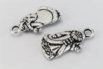 22mm Antique Silver Tierracast St. Nicholas Charm #XMAS002-General Bead