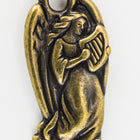 23mm Antique Brass Tierracast Angel Charm #XMAS014-General Bead