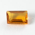 Vintage 4mm x 6mm Transparent Topaz Rectangle Fancy Stone #XS171-E