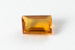 Vintage 4mm x 6mm Transparent Topaz Rectangle Fancy Stone #XS171-E