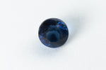 Vintage 6.5mm Montana Faceted Round Fancy Stone (2 Pcs) #XS180-C