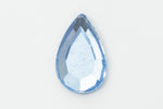 Vintage 8mm x 13mm Light Sapphire Faceted Teardrop Rhinestone #XS25-D-2