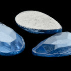 Vintage 8mm x 13mm Light Sapphire Faceted Teardrop Rhinestone #XS25-D-2