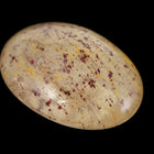 Vintage 13mm x 18mm Champagne Speckled Oval Cabochon #XS42-I