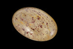 Vintage 13mm x 18mm Champagne Speckled Oval Cabochon #XS42-I