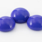 Vintage 7mm Royal Blue Round Cabochon (2 Pcs) #XS7-F