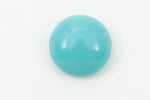 Vintage 11mm Turquoise Round Cabochon #XS7-I