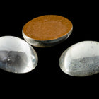 Vintage 6mm x 8mm Crystal Oval Cabochon (2 Pcs) #XS94-B