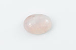 Vintage 6mm x 8mm Rose Gold/Opal Light Pink Oval Cabochon #XS98-D