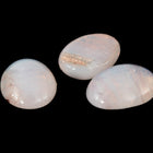 Vintage 6mm x 8mm Rose Gold/Opal Light Pink Oval Cabochon #XS98-D