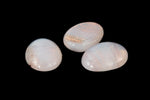 Vintage 6mm x 8mm Rose Gold/Opal Light Pink Oval Cabochon #XS98-D