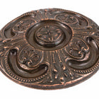 50mm Dark Antique Copper Baroque Medallion #ZWS052-General Bead